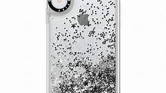 Casetify Silver Liquid Glitter Case