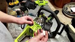 Poulan 2050 Chainsaw - Installing New Fuel Lines