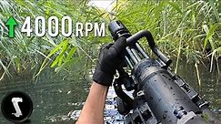 Swamp AMBUSH Mission - OVERPOWERED Airsoft M134 Minigun