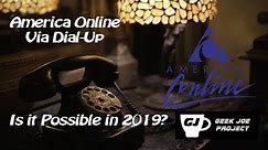 Connecting to AOL Using Dial Up in 2019 | Is it possible?