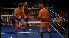 Larry Zbyszko attacks Bruno Sammartino-1980