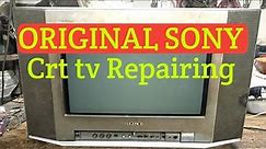 Dead Sony crt tv repair। Sony crt tv power supply repair।