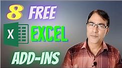 8 Free Add-Ins for Excel | Excel Addins