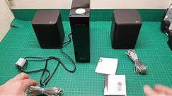 LG SKP8-S wireless surround sound speakers unboxing & review