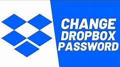 How To Change Dropbox Password??? Reset Dropbox Password On Android