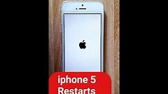 How to fix iPhone 5 Restarting Problem