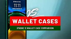 BEST IPHONE 11 WALLET CASES | Convenience of carrying your wallet with your phone!