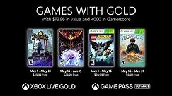 Free Xbox Games with Gold (May 2021)
