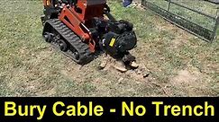 Ditch Witch Vibratory Plow - No Mess Trenching