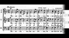 Sanctus et Benedictus - Choral Messe, Anton Bruckner