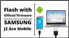How to Flash Samsung J2 Ace with Official Firmware || Using Odin 3