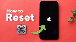 How to Reset iPhone? #factoryresetiphone