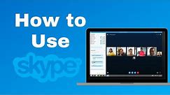 How to Use Skype | Skype beginners Guide 2021