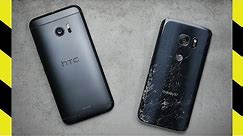 HTC 10 vs. Galaxy S7 Drop Test!