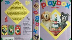 Playbox: Volume 4 (1992 UK VHS)