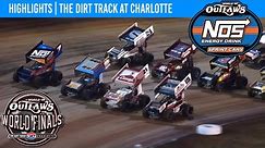 World of Outlaws NOS Energy Drink Sprint Cars | Dirt Track at Charlotte | Nov. 3, 2023 | HIGHLIGHTS
