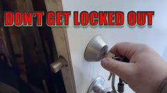 HOW TO FIX FROZEN DOOR LOCKS EASY
