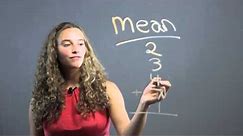 What Does the Average of Something Mean in Math? : Math Concepts