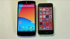 Nexus 5 vs Iphone 5c - Fliptroniks.com