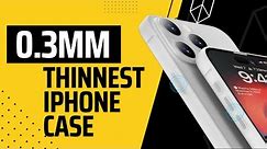 Thinnest iPhone Case! Memumi Ultra Slim