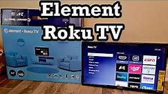 Element Roku Smart TV 24” HD 720P LED 300 Series E1AA24R Dolby Audio Unboxing Setup Review