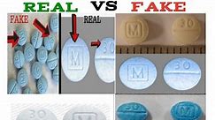 How To Spot Blue M 30 Pill Fake Vs Real - Public Health