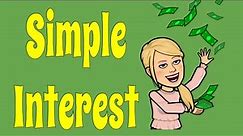 SIMPLE Interest Formula (How to Use It) Video