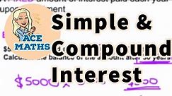 IGCSE & GCSE Maths - Simple & Compound Interest
