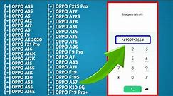 All Oppo Reset Password How to fix forgot lockscreen Password Any Oppo Phone || Hard Reset Oppo
