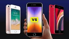 iPhone SE (2022) vs. iPhone SE (2020) vs. iPhone SE (2016)