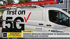 Verizon bringing broadband internet to Washington, Westmoreland counties