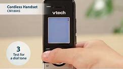 How to Set up the VTech CM-series 4-Line Small Business System