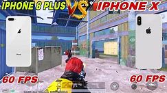 iPhone 8 Plus vs iphone x 1 vs 1 pubg gameplay iphone x vs iphone 8plus comparison in 2024