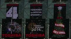 NY Times Square Countdown 2014 - TOSHIBA VISION behind the scenes