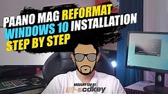 Paano MAGREFORMAT/INSTALL Windows 10 STEP BY STEP ft How to Create USB Windows Installer 2022
