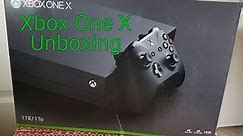 Xbox One X Unboxing and Setup
