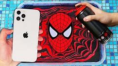 HYDRO Dipping iPhone 12 PRO MAX !! 🎨 (Spider-Man Custom) 🎨