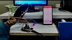 Sign Language to Text and Speech using Arduino and Bluetooth.