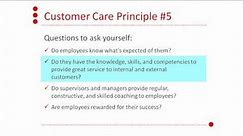 5 Core Principles of Customer Care
