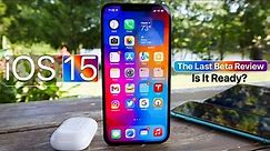 iOS 15 - The Last Beta Review - Is It Ready?