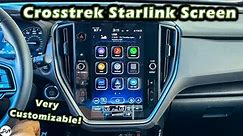 2024 Subaru Crosstrek – 11.6-inch Starlink Touchscreen Infotainment Review