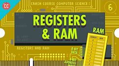Registers and RAM: Crash Course Computer Science #6