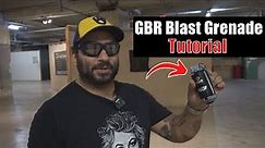 Is This The Best Reusable and Affordable Airsoft Grenade? - How To Use The GBR Blast Grenade