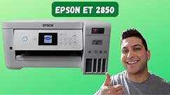 Epson ET 2850 Unboxing Setup & Review