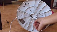How to Assemble Seville Classics Tower Fan V-Tips #2 Disassemble (Part 1)