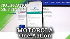 How to Change Voicemail Notification in Motorola One Action - Voicemail Sound
