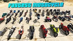 GTA V Online which is the fastest bike in 2021 | Top Speed