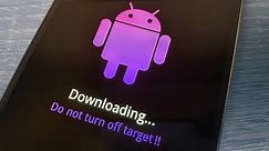 Samsung пишет: Downloading. Do not turn off target! Что делать?