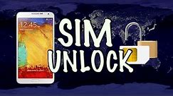 How To SIM Carrier Unlock Samsung Galaxy Note 3 - unlockthatphone.com