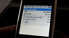 How to Unlock BlackBerry Cell Phone With IMEI Unlock Code